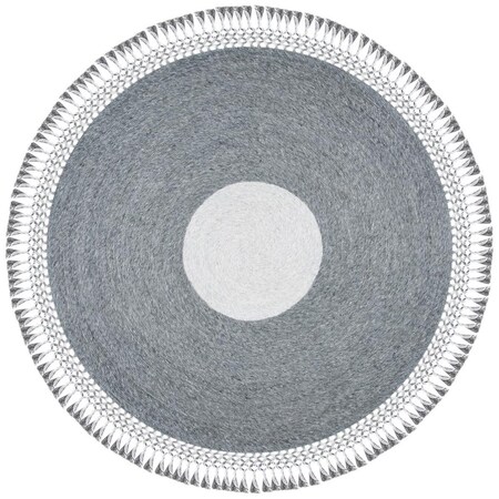 Safavieh 6 x 6 ft. Sahara 400 Round Area Rug - Beige & Ivory SAH490B-6R